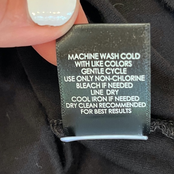 NWT TORRID Jersey Button Down Black Midi Skirt Women Plus Curvy |Size 2X (18-20) - Picture 9 of 10